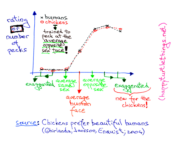 Would a chicken think you're pretty?